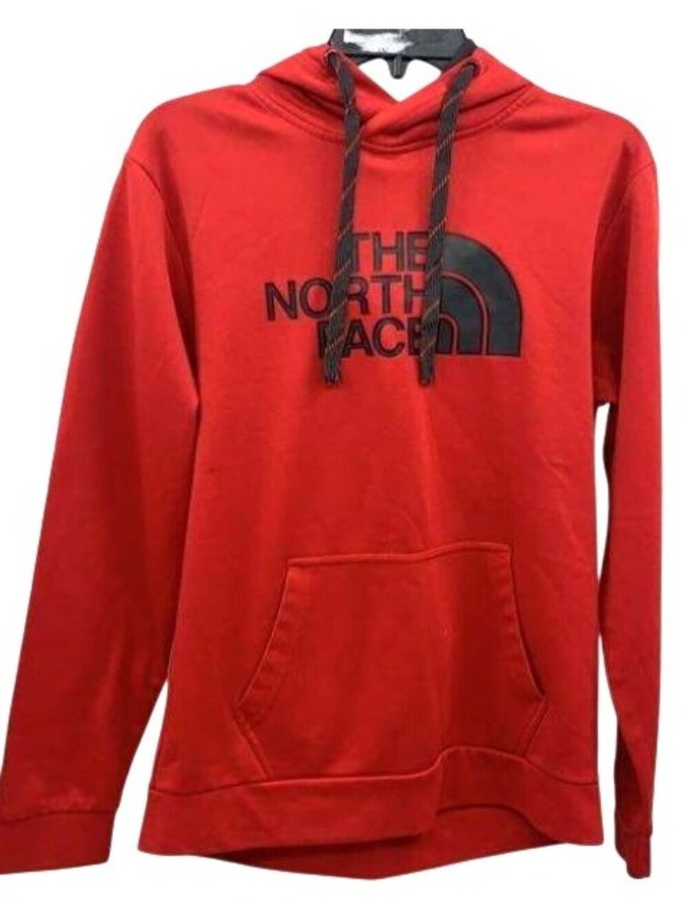 The North Face Red Hooded Pullover Sweatshirt Men's SZ S
